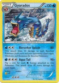 Pokemon Card - XY: Ancient Origins 20/98 - GYARADOS (rare)