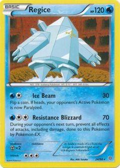 Pokemon Card - XY: Ancient Origins 24/98 - REGICE (rare)