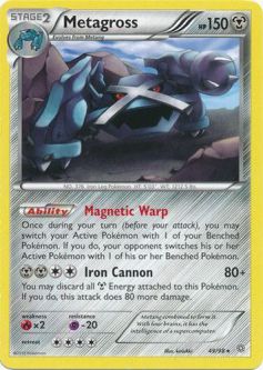 Pokemon Card - XY: Ancient Origins 49/98 - METAGROSS (rare)