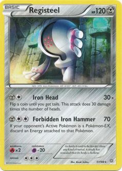 Pokemon Card - XY: Ancient Origins 51/98 - REGISTEEL (rare)