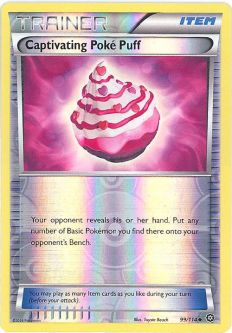 Pokemon Card - XY: Steam Siege 99/114 - CAPTIVATING POKE PUFF (reverse holo)