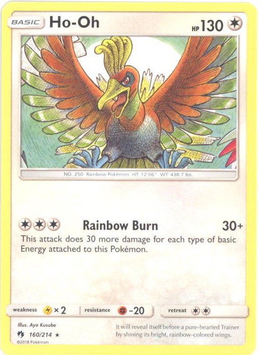 Ho-Oh, Lost Thunder