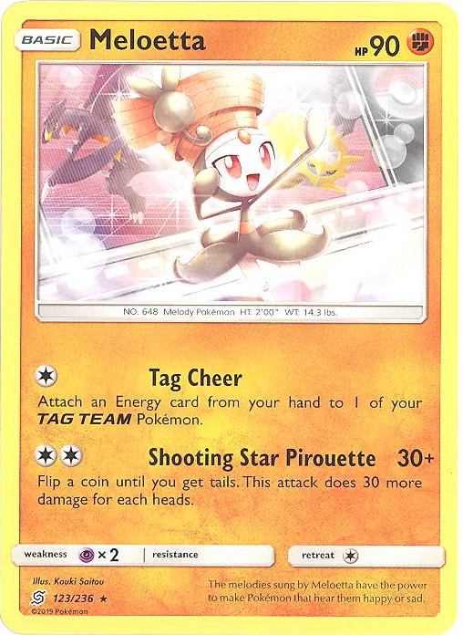 meloetta pokemon card
