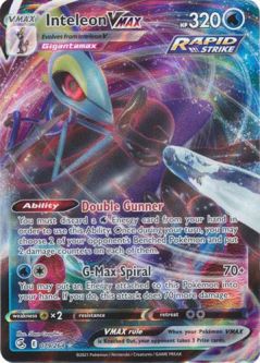 Pokemon Card - S&S: Fusion Strike 079/264 - INTELEON VMAX (holo-foil)