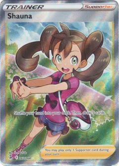 Pokemon Card - S&S: Fusion Strike 263/264 - SHAUNA (holo-foil)