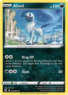 Pokemon Card - S&S: Fusion Strike 164/264 - ABSOL (rare)