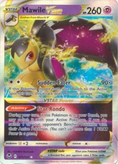 Pokemon Card - S&S: Silver Tempest 071/195 - MAWILE VSTAR (holo-foil)