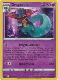 Pokemon Card - S&S: Silver Tempest 089/195 - DRAGAPULT (holo-foil)