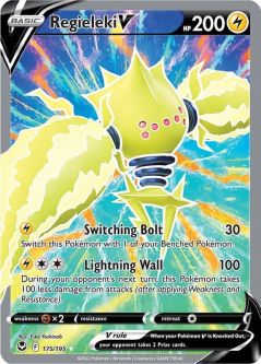 Pokemon Card - S&S: Silver Tempest  175/195 - REGIELEKI V (Full Art) (ultra rare)