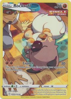 Pokemon Card - S&S: Silver Tempest TG07/TG30 - ROCKRUFF (holo-foil)