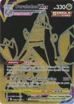 Pokemon Card - S&S: Silver Tempest TG30/TG30 - DURALUDON VMAX (holo-foil)