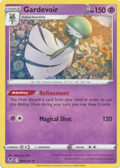 Pokemon Card - S&S: Silver Tempest 069/195 - GARDEVOIR (rare)