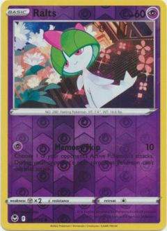 Pokemon Card - S&S: Silver Tempest 067/195 - RALTS (reverse holo)