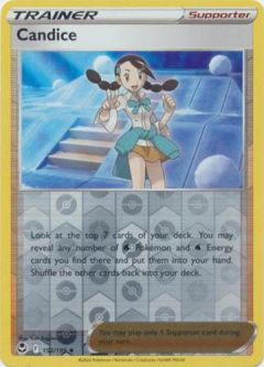 Pokemon Card - S&S: Silver Tempest 152/195 - CANDICE (reverse holo)