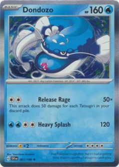 Pokemon Card - Scarlet & Violet 061/198 - DONDOZO (holo-foil)