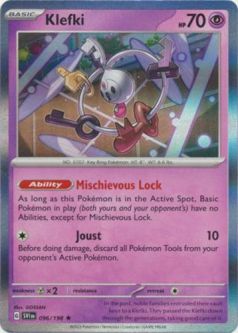 Pokemon Card - Scarlet & Violet 096/198 - KLEFKI (holo-foil)