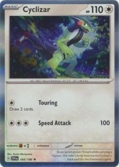 Pokemon Card - Scarlet & Violet 164/198 - CYCLIZAR (holo-foil)