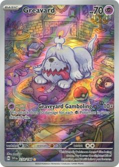 Pokemon Card - Scarlet & Violet 214/198 - GREAVARD (Illustration Rare)