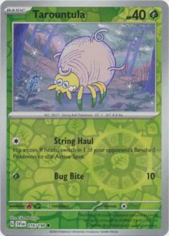 Pokemon Card - Scarlet & Violet 016/198 - TAROUNTULA (reverse holo)