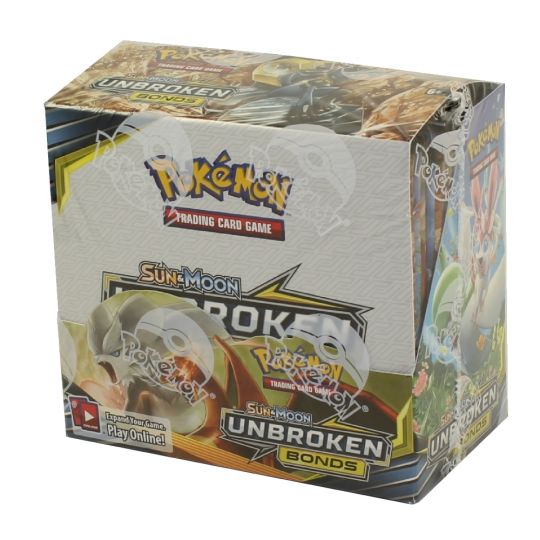 Pokemon Cards Sun Moon Unbroken Bonds Booster Box 36 Packs