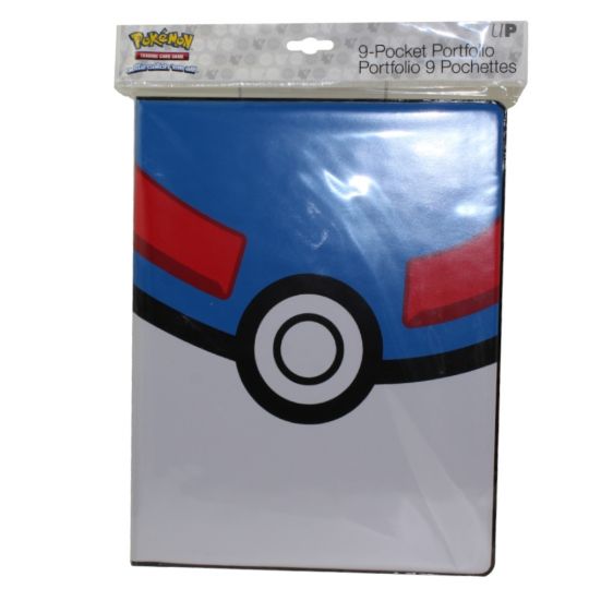 Ultra Pro Pokemon TCG - 9 Pocket Portfolio Album - GREAT BALL (Holds 180  Cards):  - Toys, Plush, Trading Cards, Action Figures & Games  online retail store shop sale