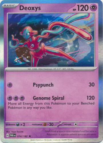 RARE Pokémon Call top Of Legends Deoxys Holo Card Shiny Collectible