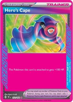 Pokemon Card - S&V: Temporal Forces 152/162 - HERO'S CAPE (ACE SPEC Rare)