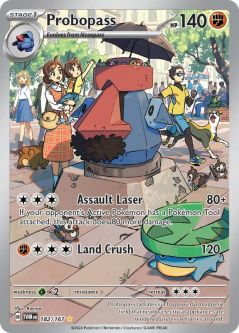 Pokemon Card - S&V: Twilight Masquerade 182/167 - PROBOPASS (Illustration Rare)