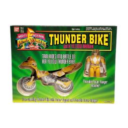 Bandai Mighty Morphin Power Rangers Action Figure SET - THUNDER BIKE [Yellow Ranger]