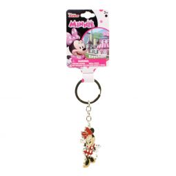 HER Accessories - Disney Junior Metal Keychain - MINNIE MOUSE (Red Dress)