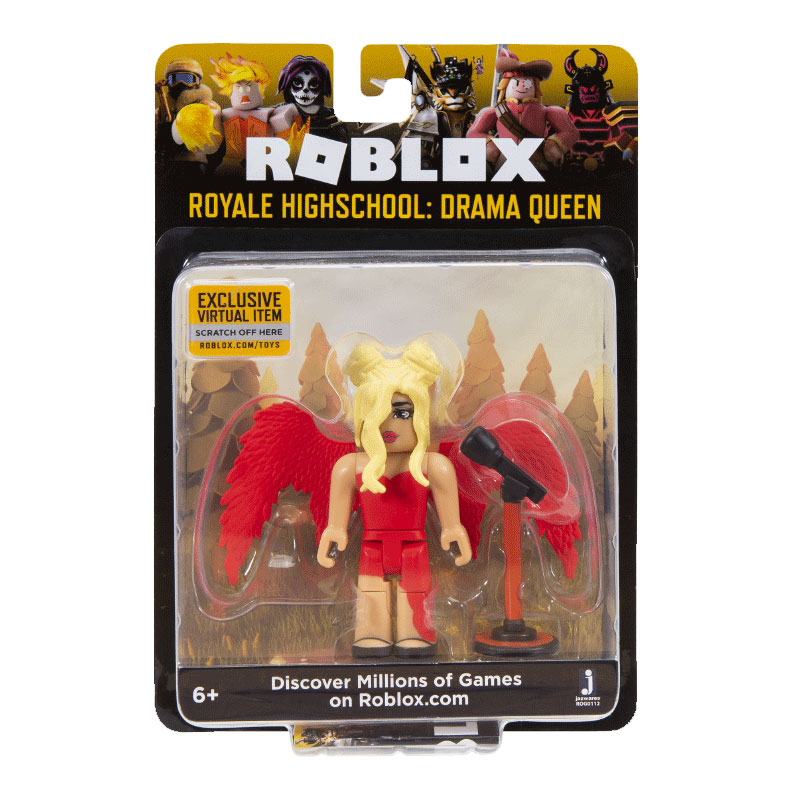 Jazwares Roblox Single Figure Pack S2 Royale Highschool Drama Queen 3 Inch Bbtoystore Com Toys Plush Trading Cards Action Figures Games Online Retail Store Shop Sale - roblox highschool thanksgiving
