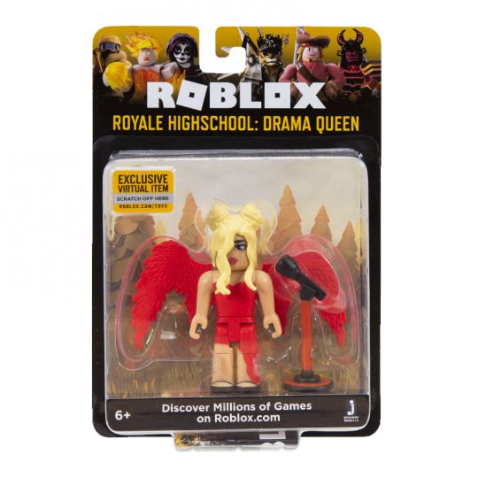 Jazwares Roblox Single Figure Pack S2 Royale Highschool Drama Queen 3 Inch Bbtoystore Com Toys Plush Trading Cards Action Figures Games Online Retail Store Shop Sale - roblox trading card game
