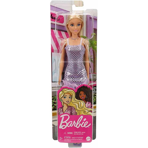 Mattel - Barbie GLITZ DOLL [Shiny Purple Polka Dot Dress] HJR93 ...