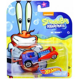 Mattel - Hot Wheels Car - Spongebob Squarepants Character Collection - MR. KRABS (5/6) GMR64