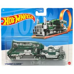 Mattel Hot Wheels Track Stars Diecast Vehicle Truck - STEAMIN' GLEAMIN' (HFC98)