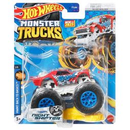 Mattel - Hot Wheels Monster Trucks - NIGHT SHIFTER (HWMT Back to Basics 2/6) HLR80