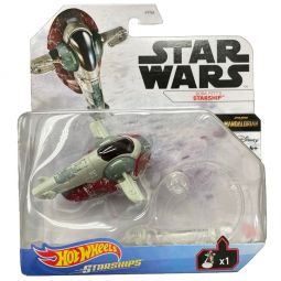 Mattel - Hot Wheels Die-Cast Starships - Star Wars - BOBA FETT'S STARSHIP (GWV36)