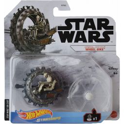 Mattel - Hot Wheels Die-Cast Starships - Star Wars - GENERAL GRIEVOUS' WHEEL BIKE (GWV29)