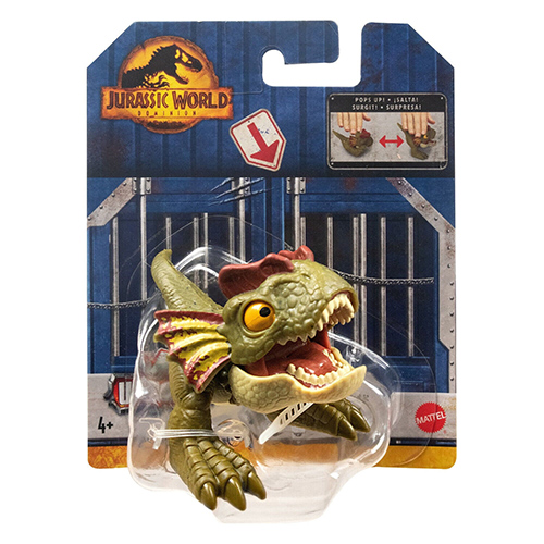 Mattel - Jurassic World Dominion Uncaged Wild Pop Ups - DILOPHOSAURUS (3  inch) HFR13:  - Toys, Plush, Trading Cards, Action Figures &  Games online retail store shop sale