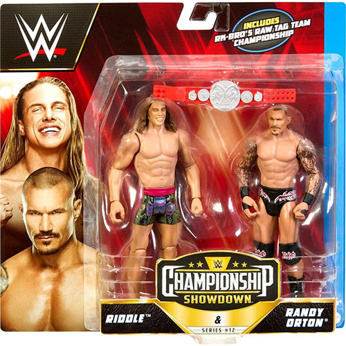 Mattel - WWE Championship Showdown Figure Set - RIDDLE & RANDY ORTON ...