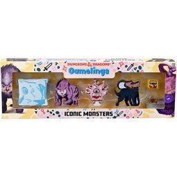 WizKids Dungeons & Dragons Gamelings - ICONIC MONSTERS 6-PACK [Mimic, Owlbear, Beholder +3]