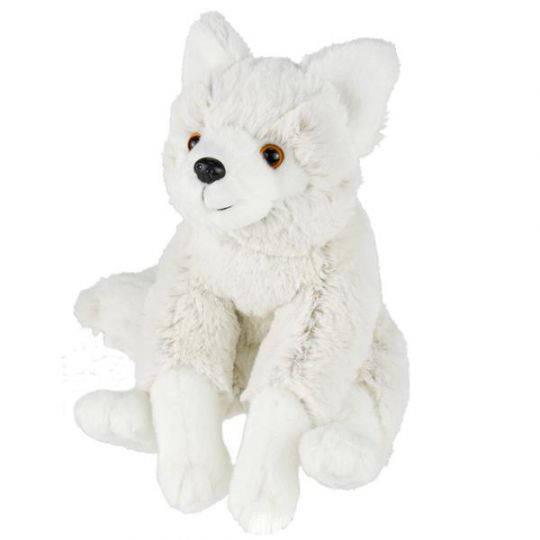 stuffed arctic fox plush animal