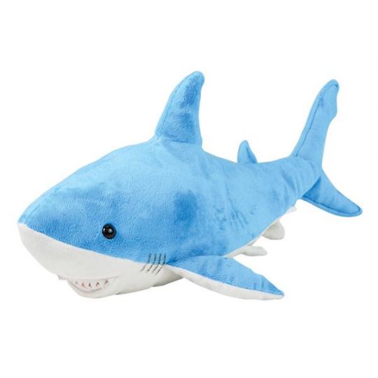 blue shark plush