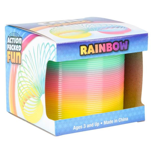 Rhode Island Novelty - RAINBOW COIL SPRING (3 inch)