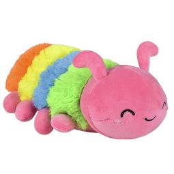 Rhode Island Novelty Plush - CATERPILLAR (Pink Head)(11 inch)