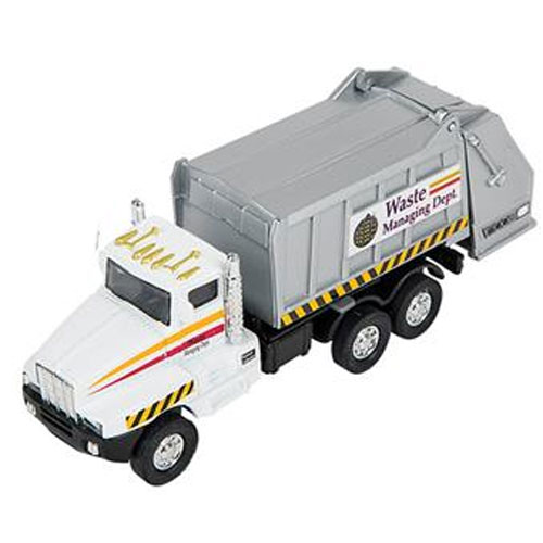 diecast metal garbage truck