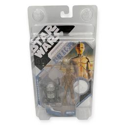 Star Wars 30th Anniversary Action Figure - R2-D2 & C-3PO (McQuarrie Concept)(Silver Coin)(3.75 inch)