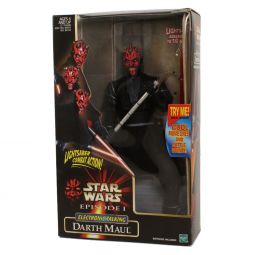 Star Wars - Episode 1: Phantom Menace Electronic Action Figure Set - DARTH MAUL (12 inch)