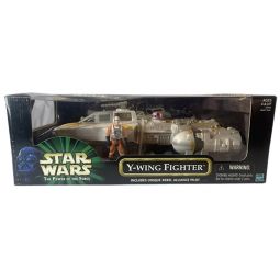 Star Wars - Power of the Force Action Figure Vehicle Set - Y-WING FIGHTER