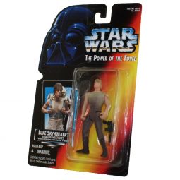 Star Wars - Power of the Force (POTF) - Action Figure - LUKE SKYWALKER (Dagobah Fatigues)(3.75 in)